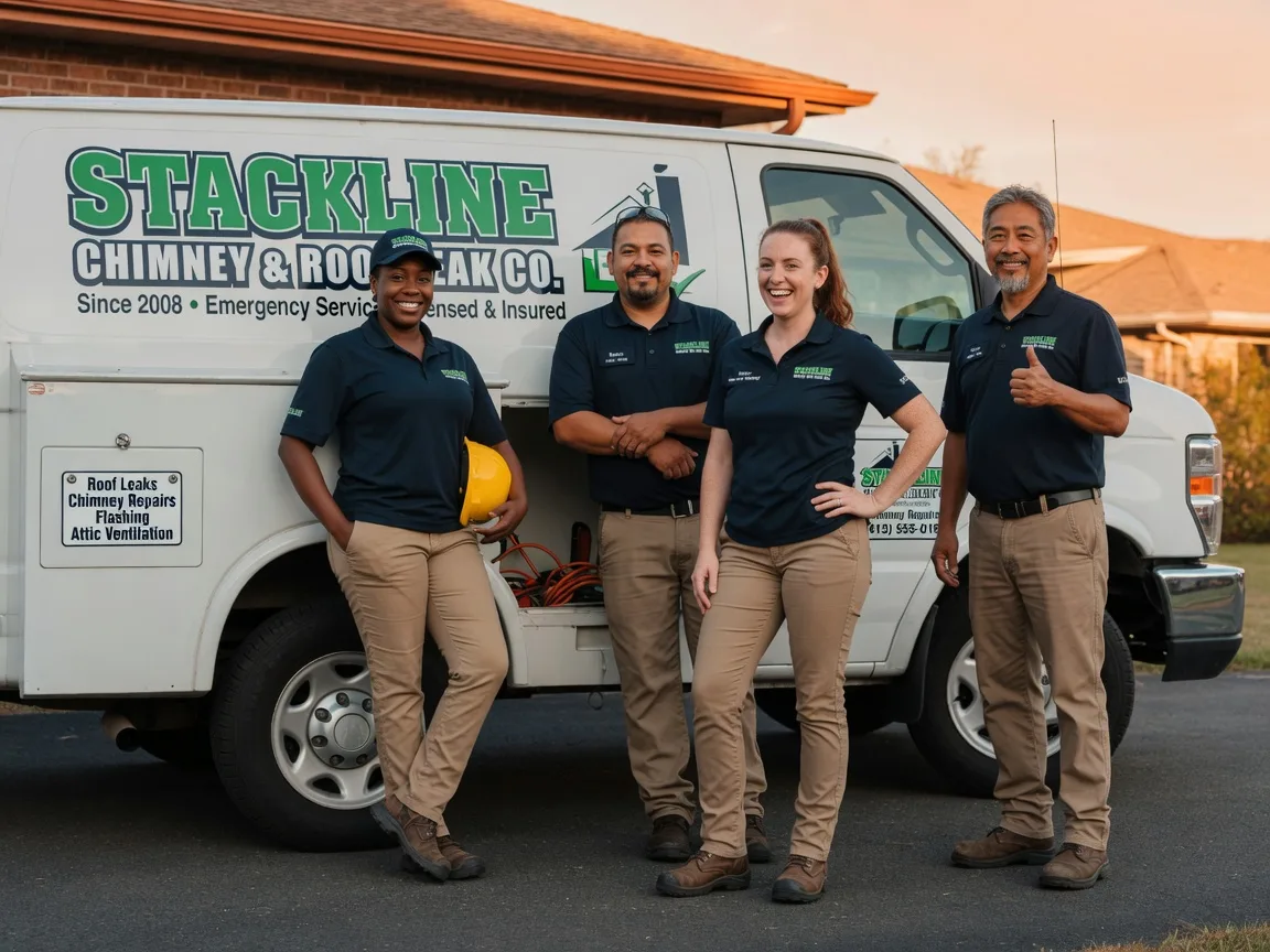 Chimney flashing repair company in Canadensis, PA